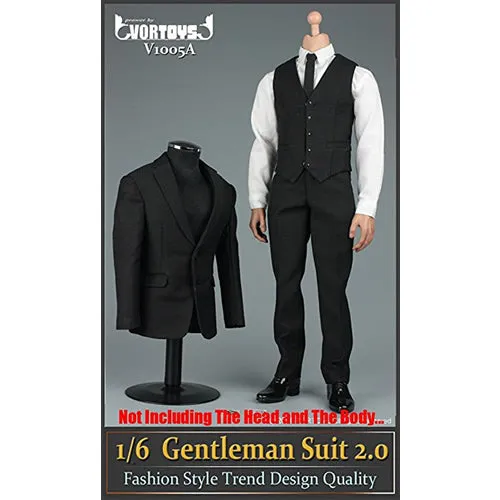 1/6 Male Custom Parts - Gentleman Suit Outfit Set 2.0 Vortoys