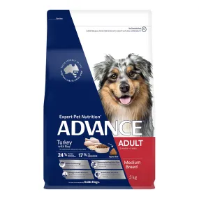 Advance Medium Breed Turkey & Rice Adult Dry Dog Food