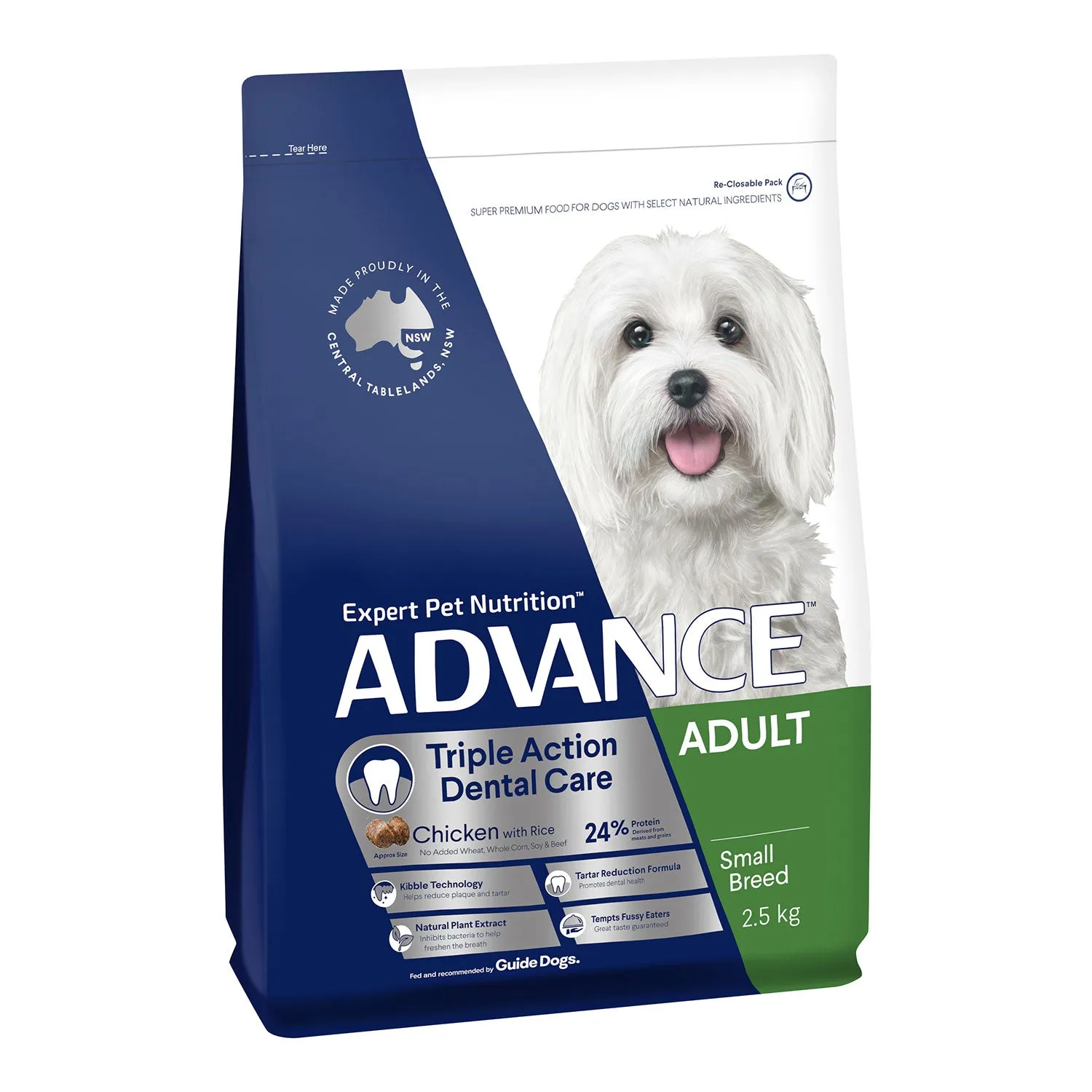 Advance Small Breed Dental Care Chicken & Rice Adult Dry Dog Food