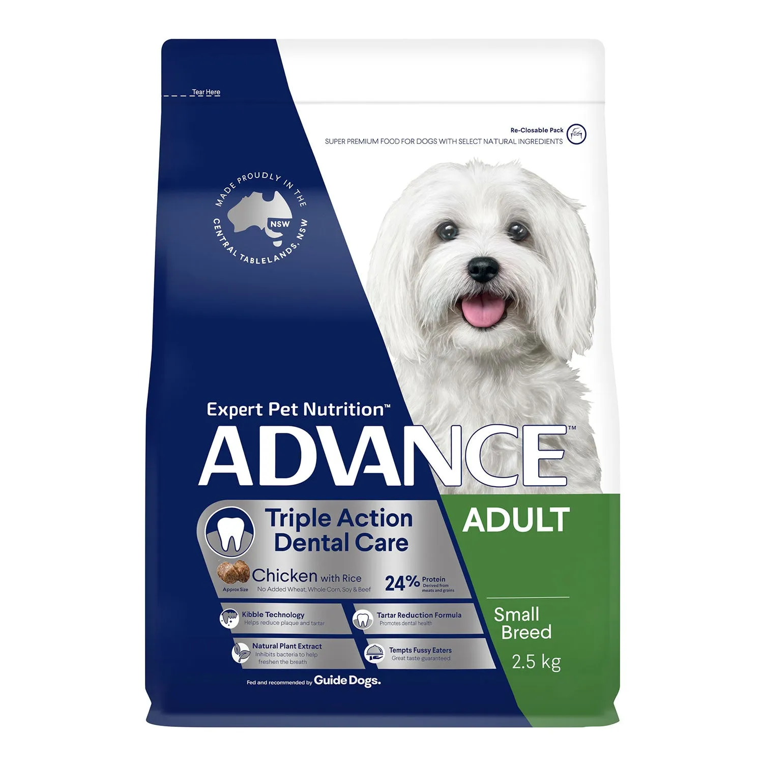 Advance Small Breed Dental Care Chicken & Rice Adult Dry Dog Food