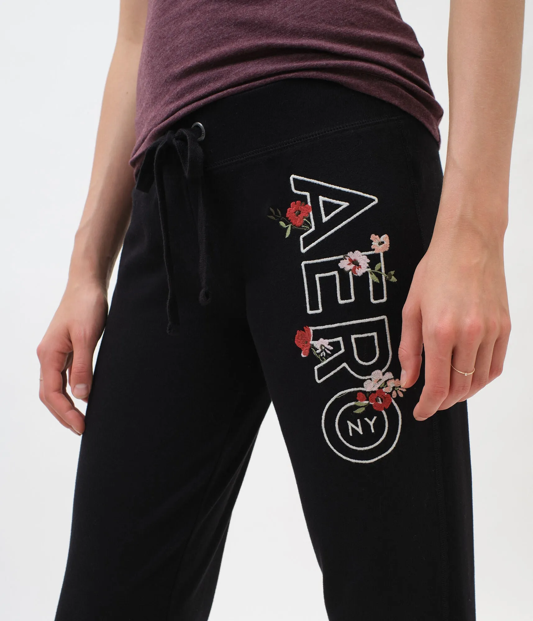 Aeropostale Aero Flowers Jogger Sweatpants