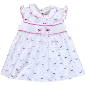 Alex the Alpaca Smocked Dress