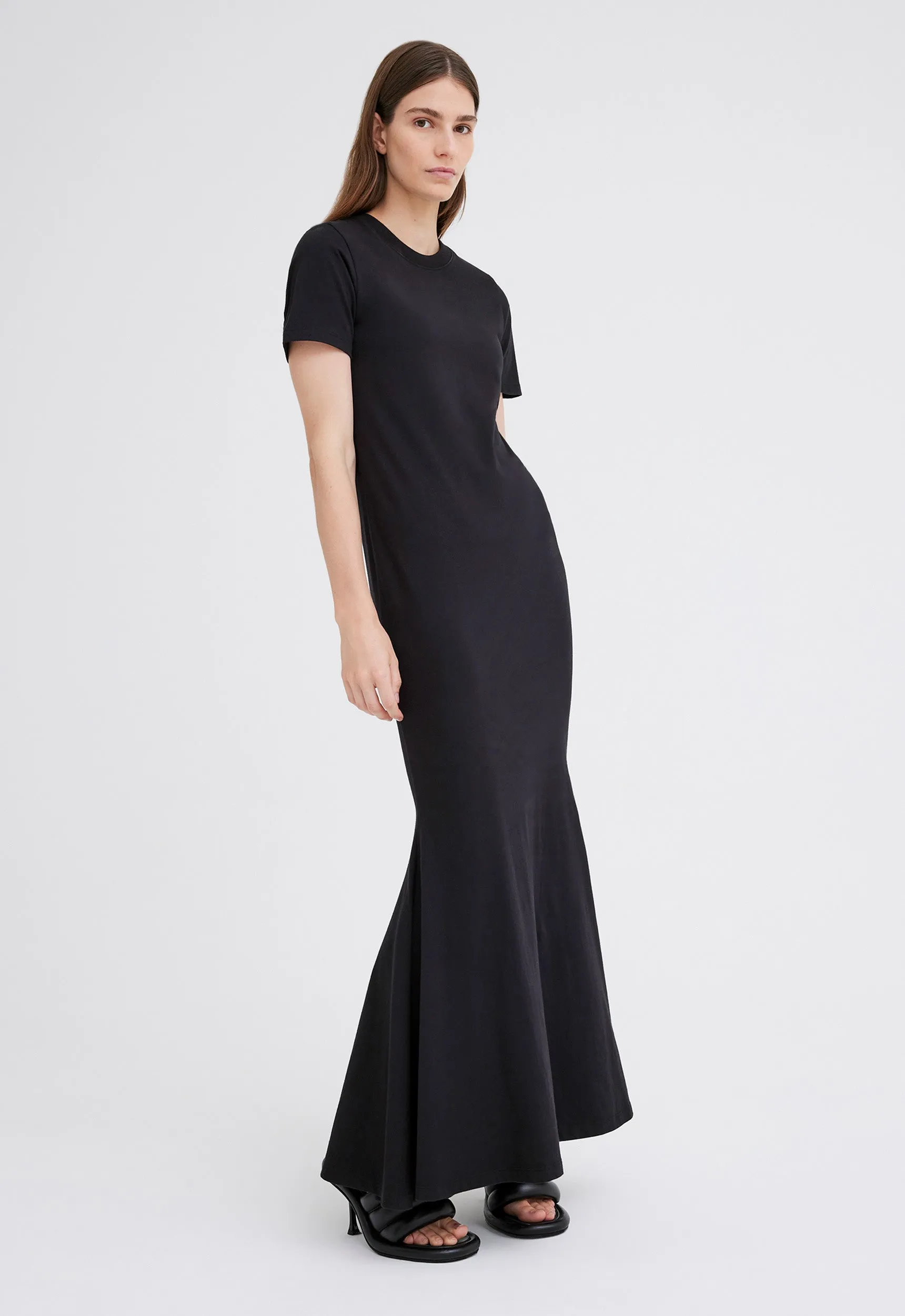 Alner Jersey Maxi Dress - Black