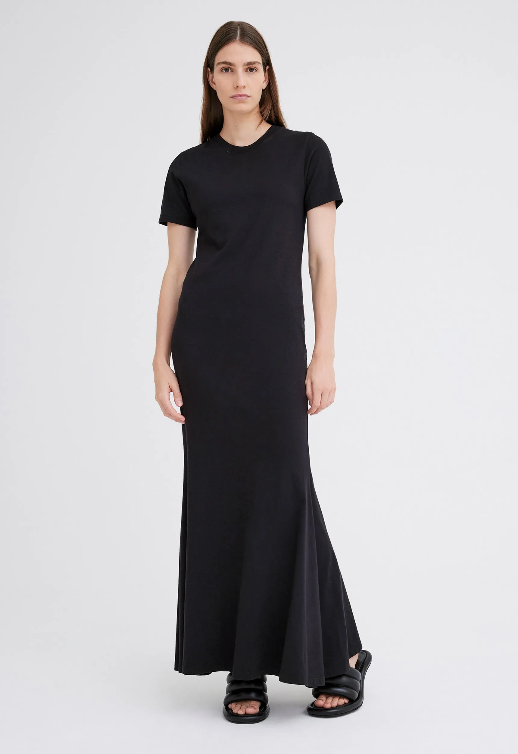 Alner Jersey Maxi Dress - Black