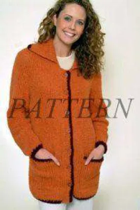 Alpaca Boucle Coat Pattern