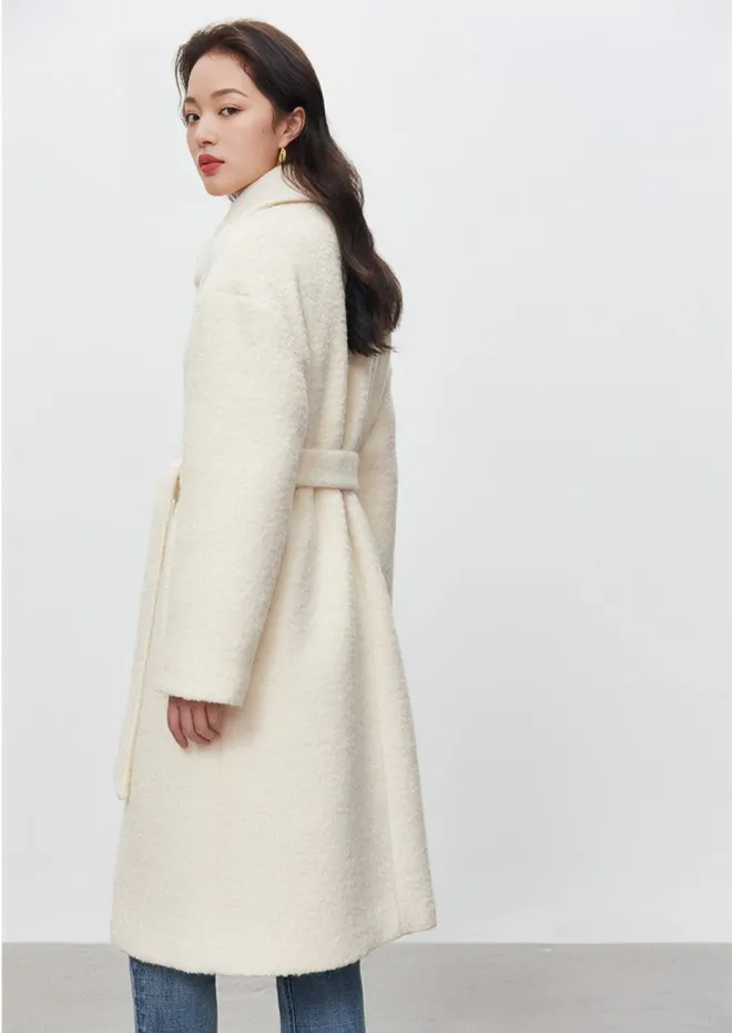 ALPACA MOHAIR TERRY COAT