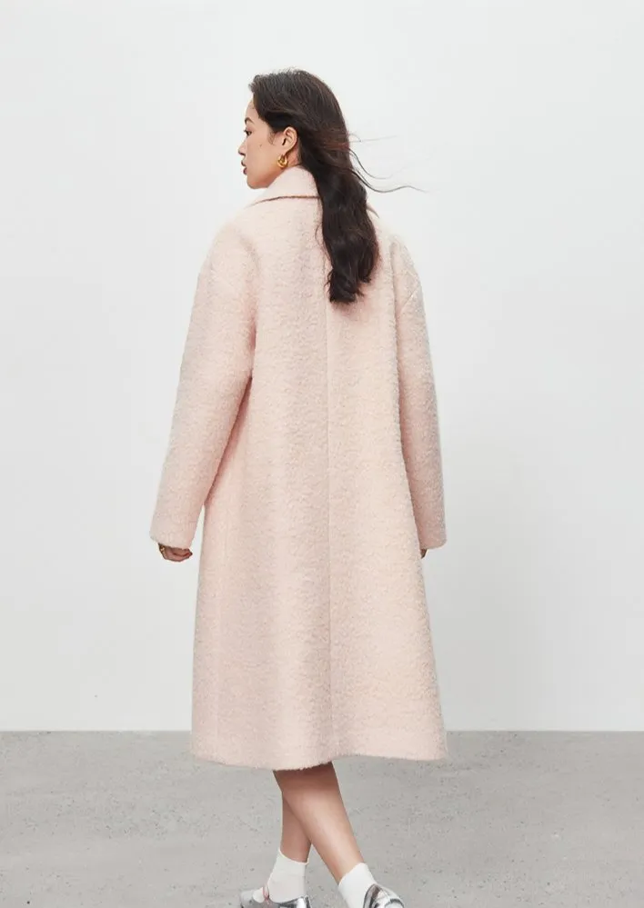 ALPACA MOHAIR TERRY COAT