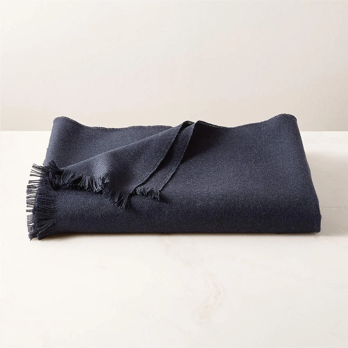 ALPACA NAVY THROW