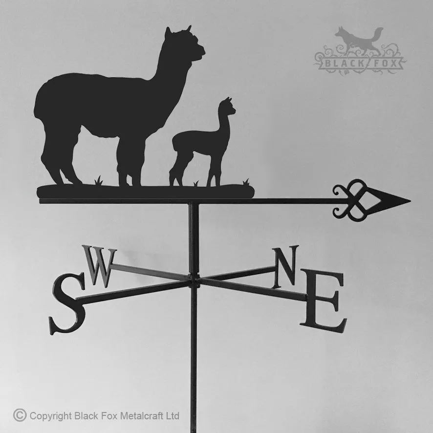 Alpacas Weathervane