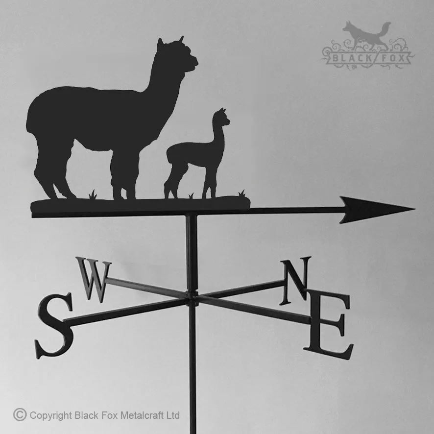 Alpacas Weathervane