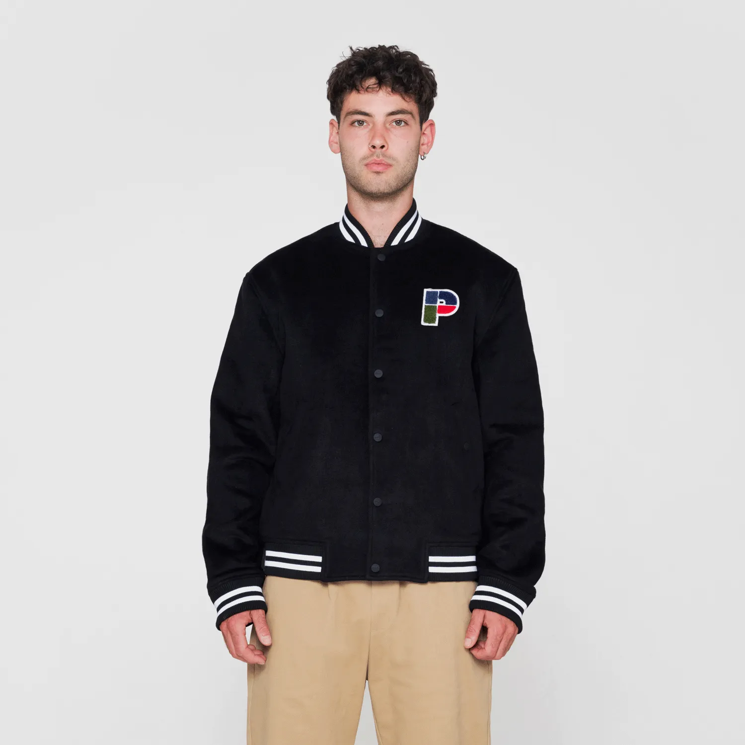 Anchorage Bomber Jacket Black