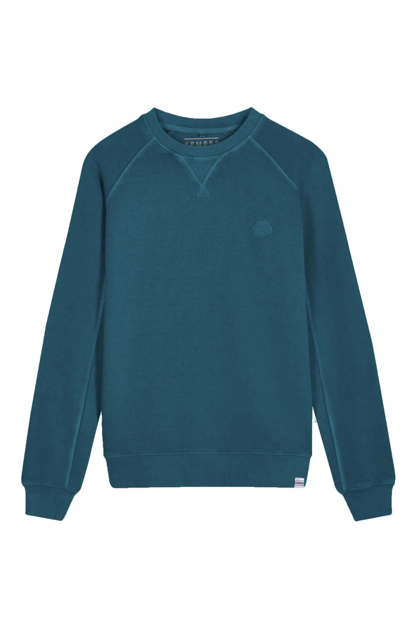 ANTON - Organic Cotton Sweat Teal Blue