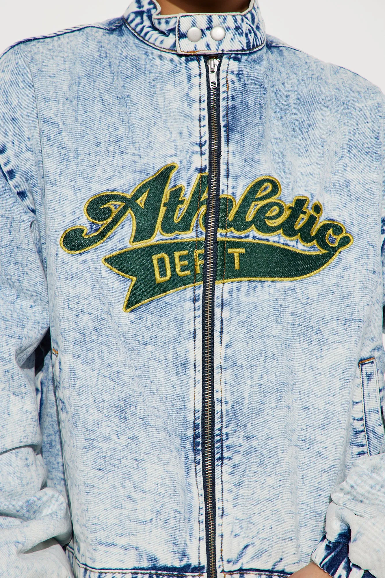 Athletic Dept Denim Jacket - Light Wash