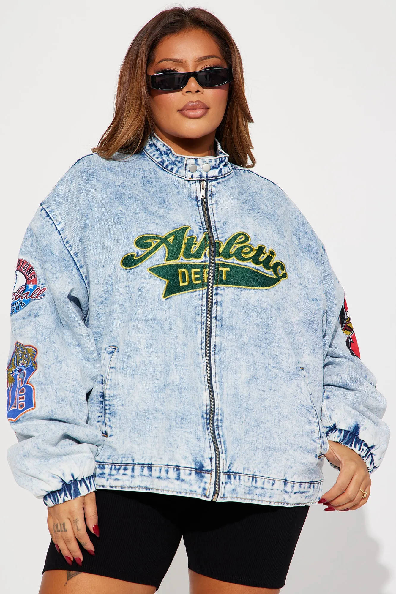 Athletic Dept Denim Jacket - Light Wash