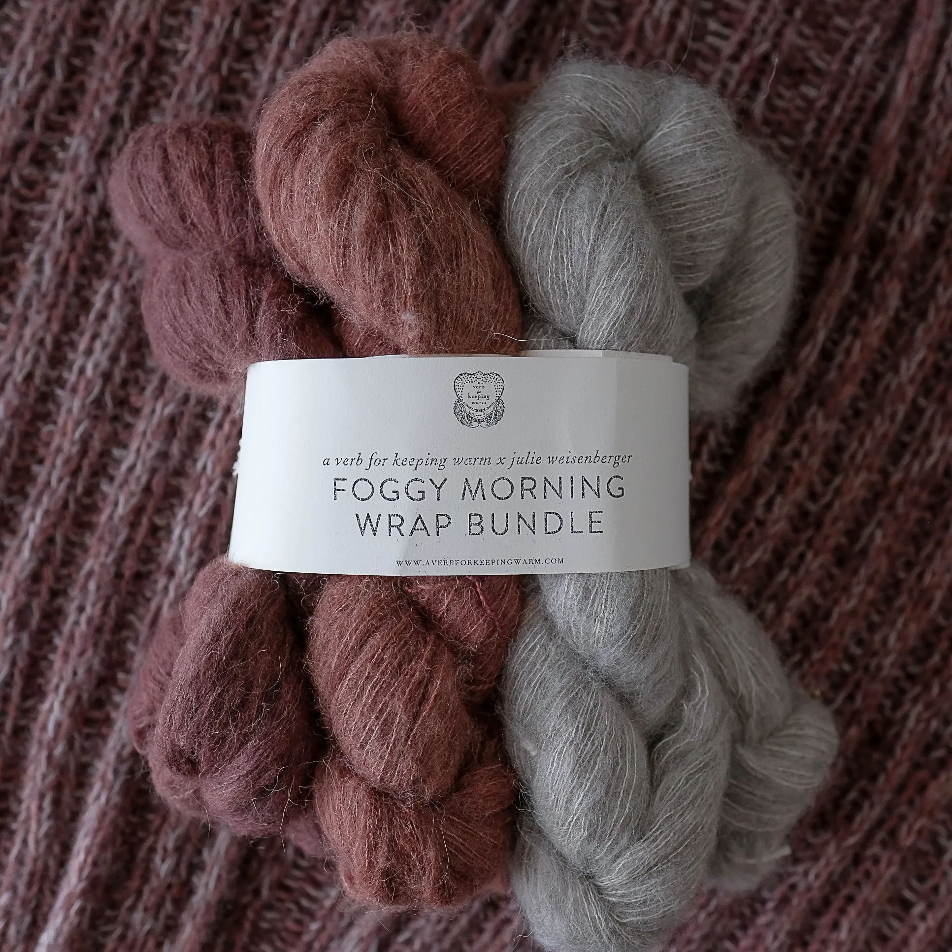 AVFKW x Cocoknits - Foggy Morning Wrap