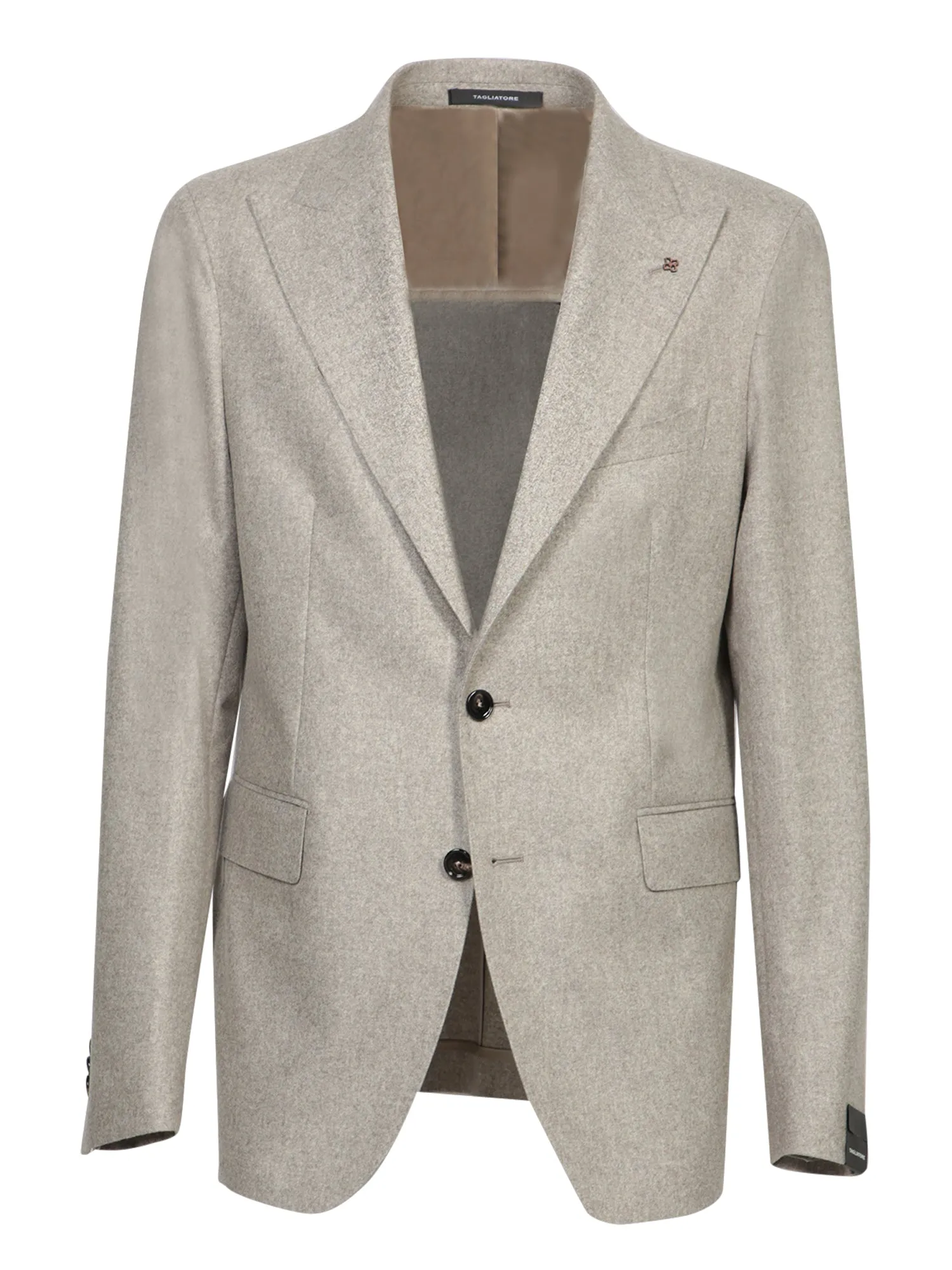 Beige Wool Suit