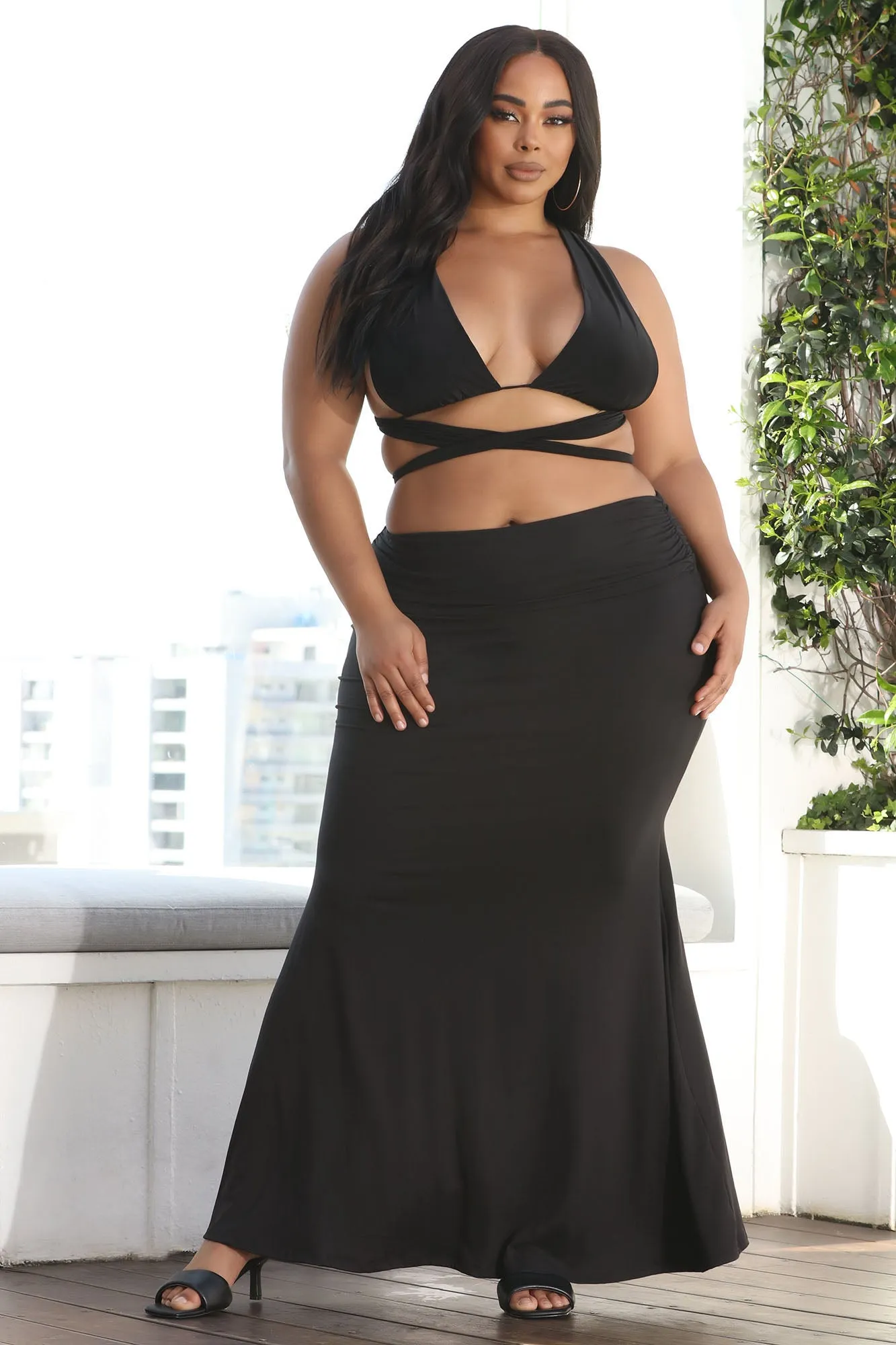 Best You've Had Maxi Skirt - Black