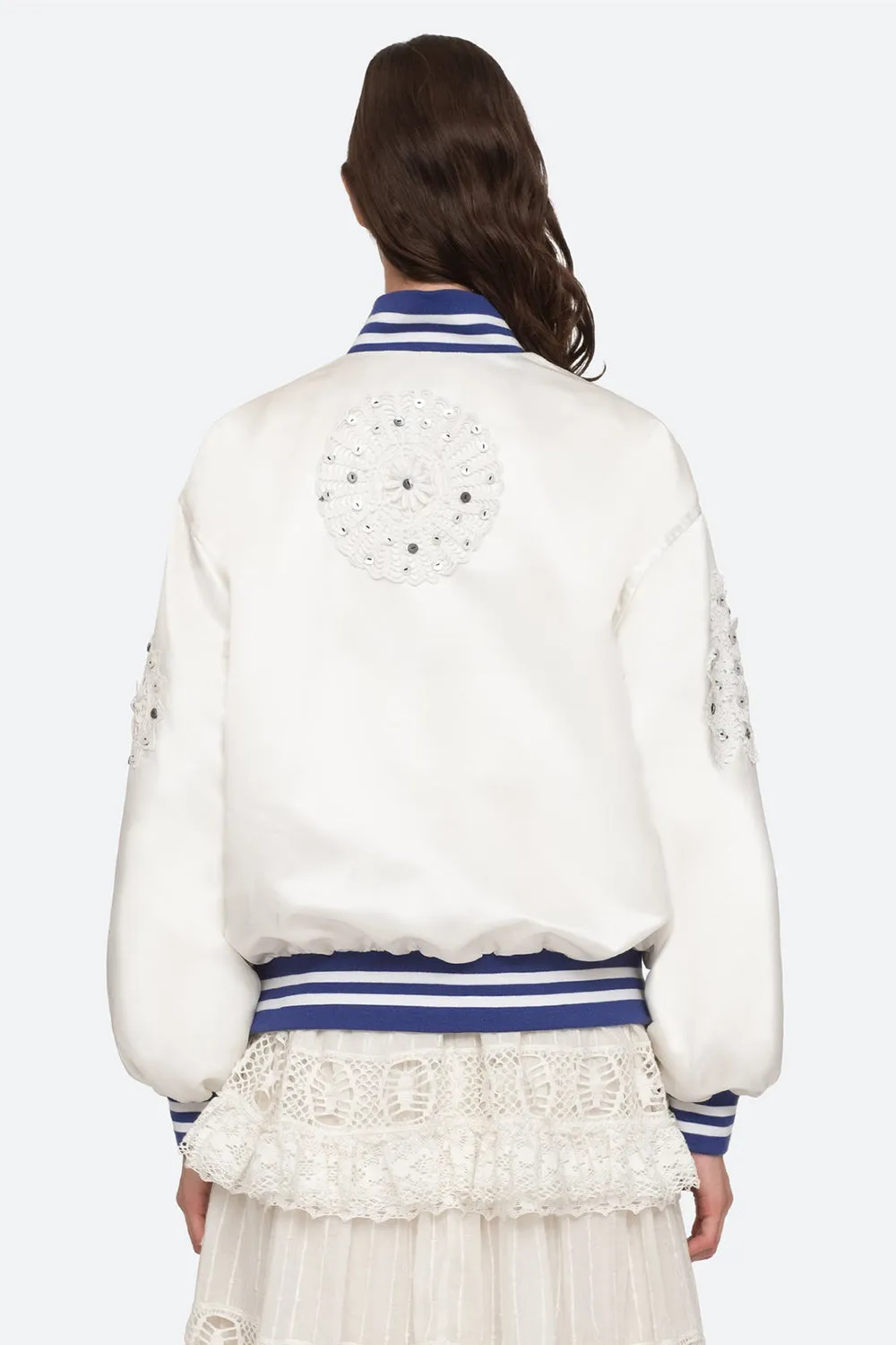 Bettina Beaded Bomber