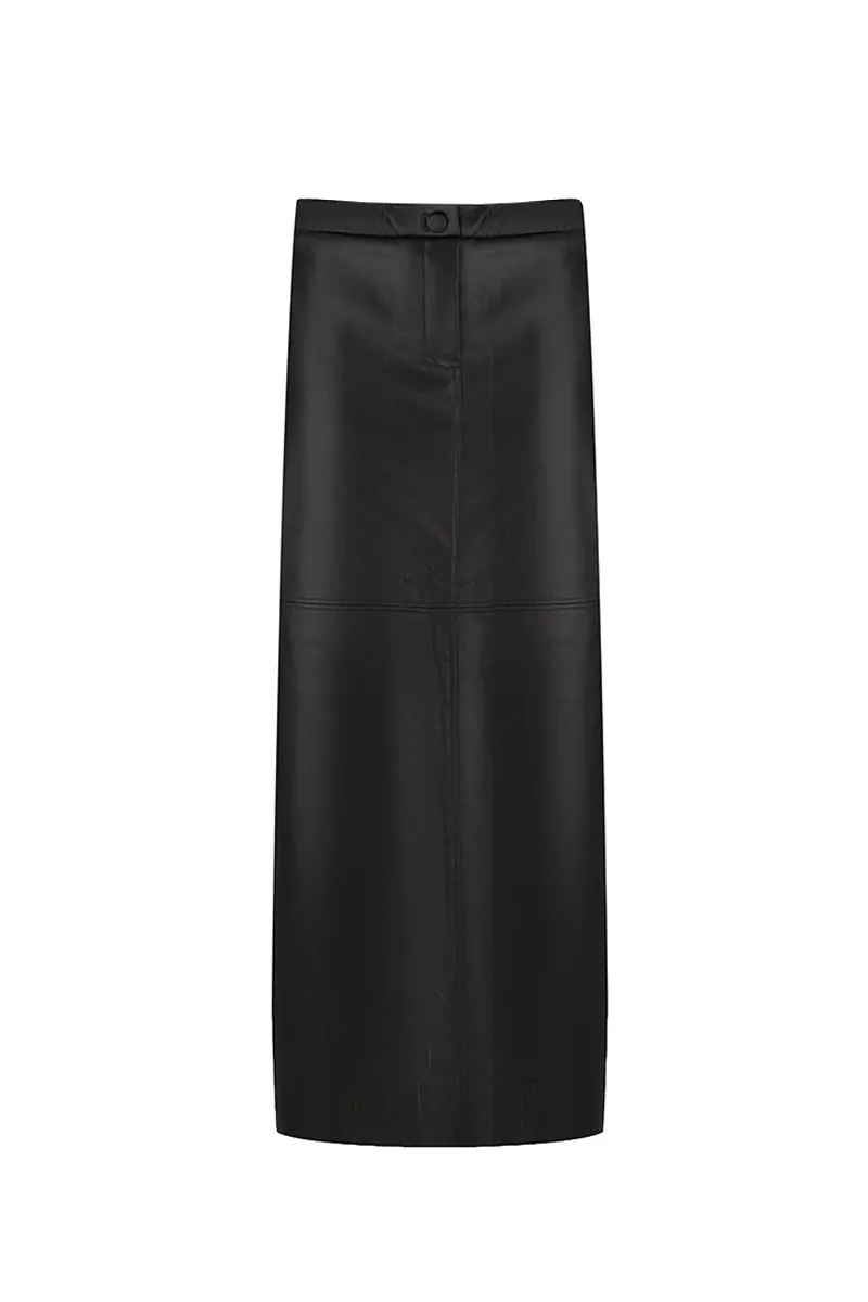 BLACK MAXI SKIRT