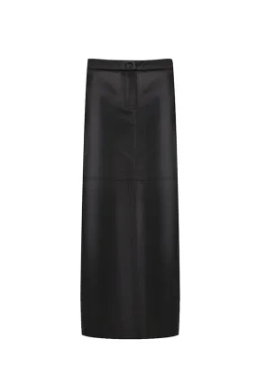 BLACK MAXI SKIRT