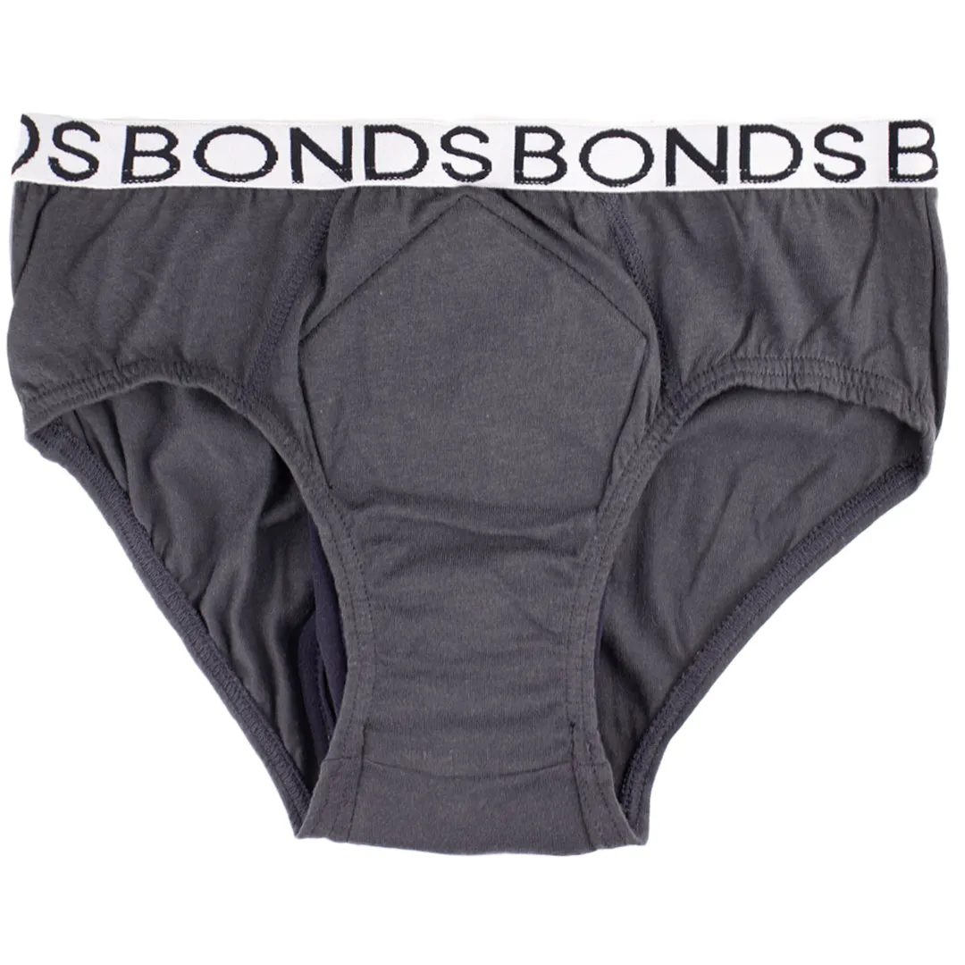 Boy's BONDS Hipster with incontinence pad (4 pack)