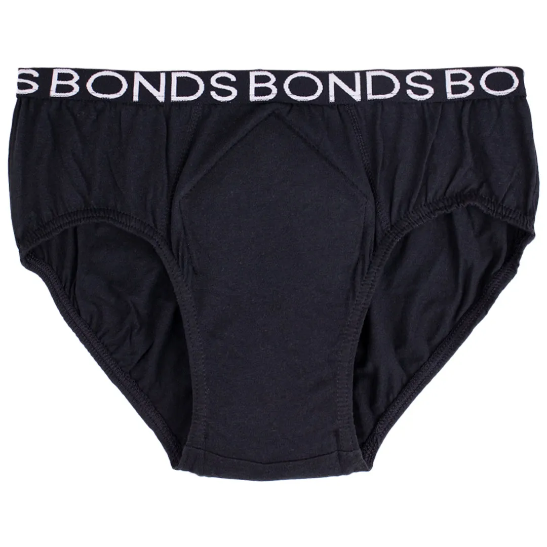 Boy's BONDS Hipster with incontinence pad (4 pack)