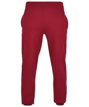 Burgundy - Basic sweatpants