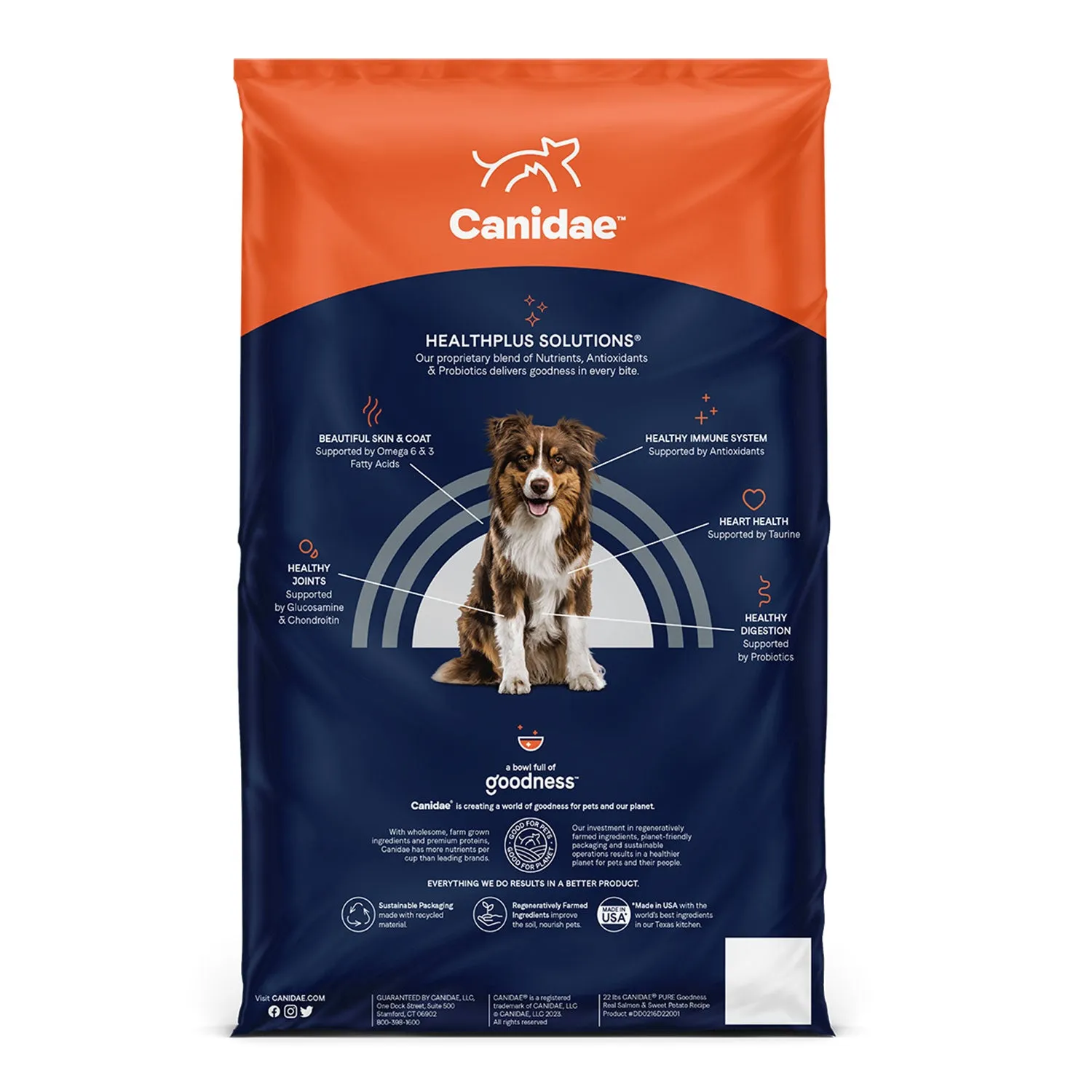 Canidae Pure Grain Free Salmon & Sweet Potato Adult Dry Dog Food 10.8kg