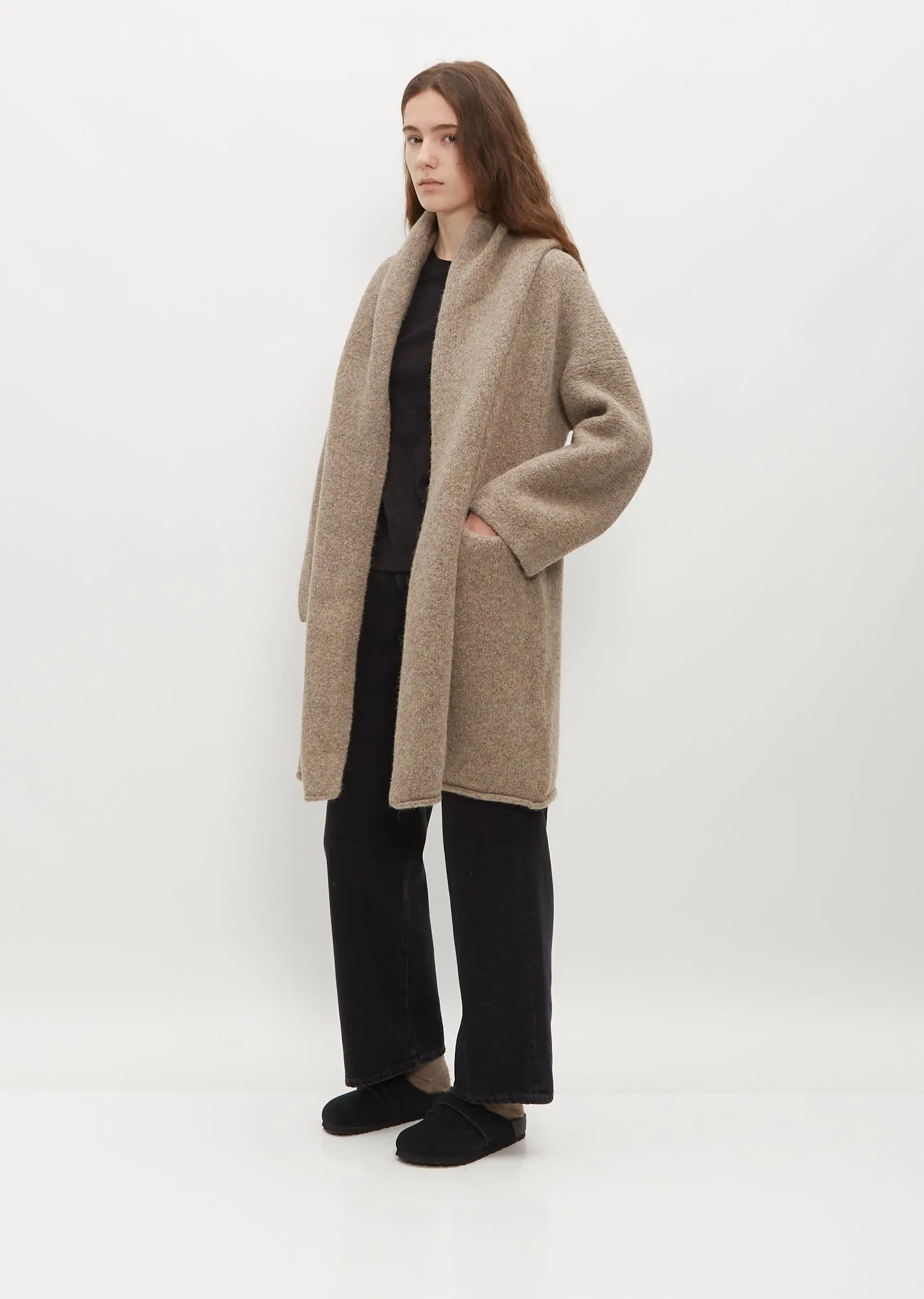 Capote Coat — Driftwood