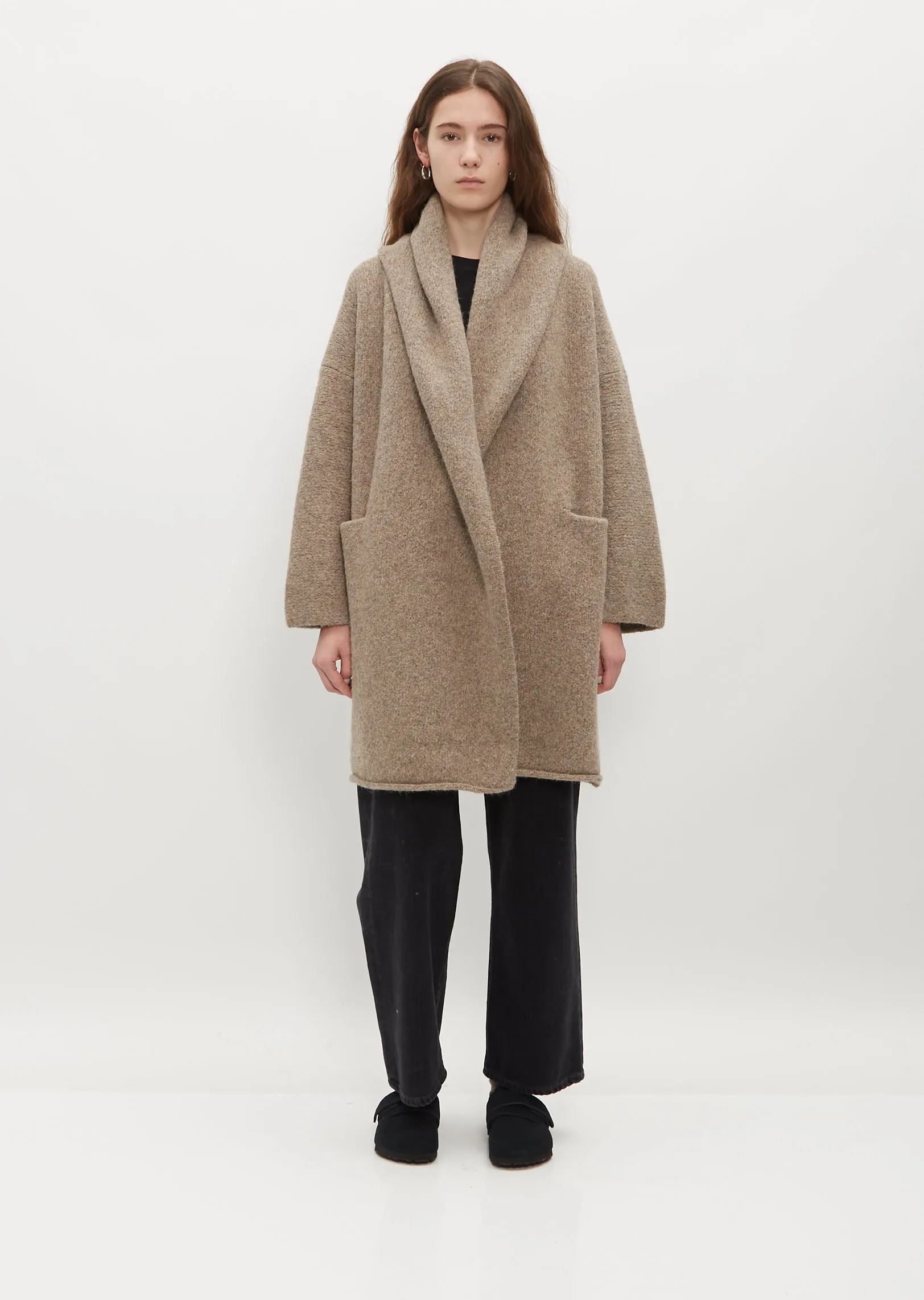 Capote Coat — Driftwood