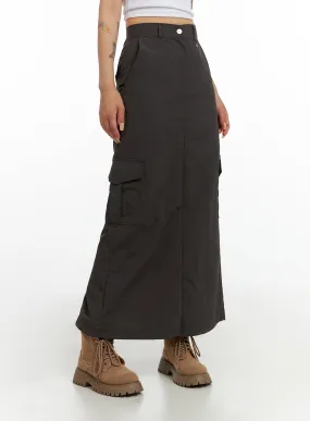 Cargo Maxi Skirt CL415