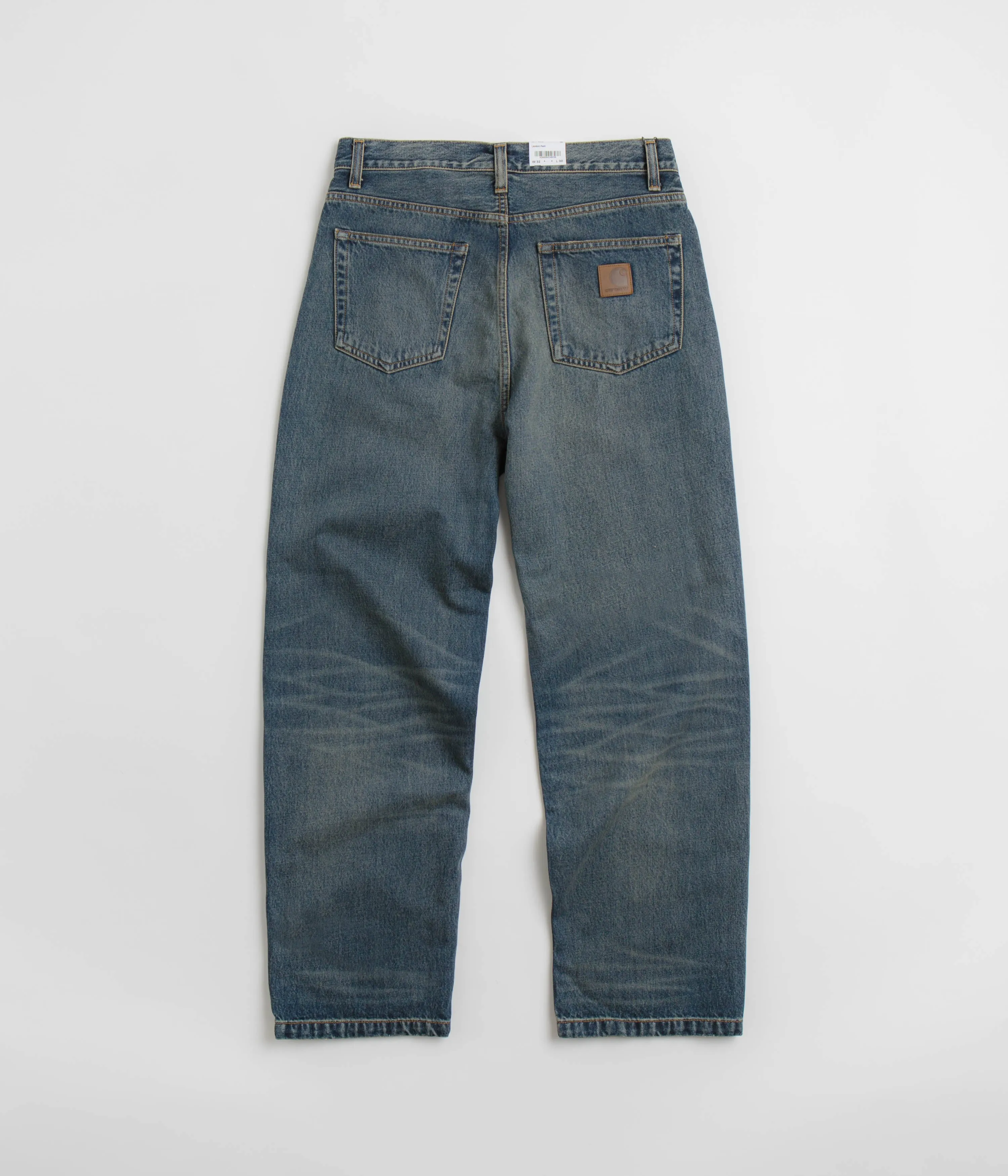 Carhartt Landon Pants - Blue Worn Used Wash