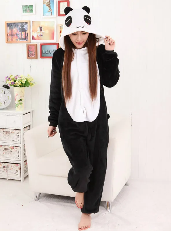 Cartoon Pajama Panda For Male And Female Lovers