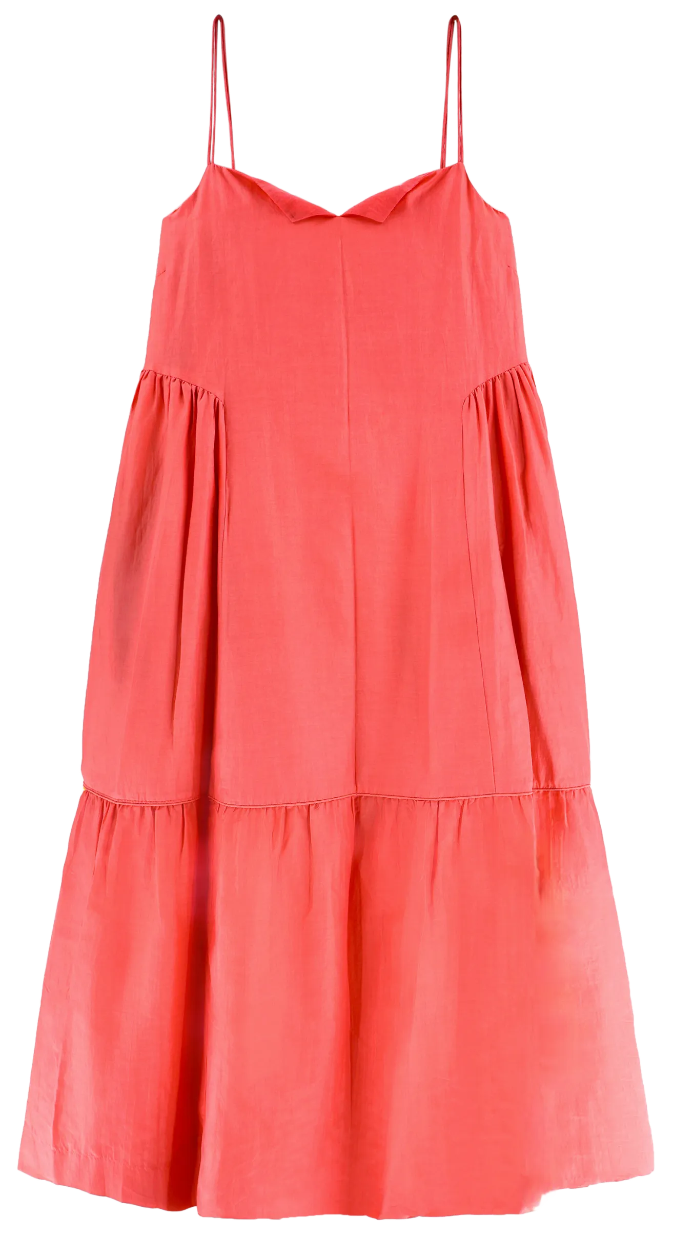 Clemente Dress in Coral