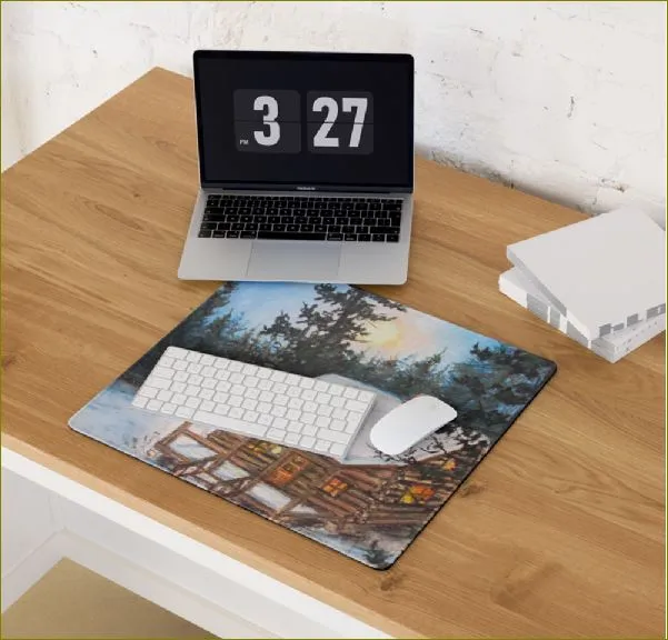 Cozy Cabin ~ Gaming Mouse Pad