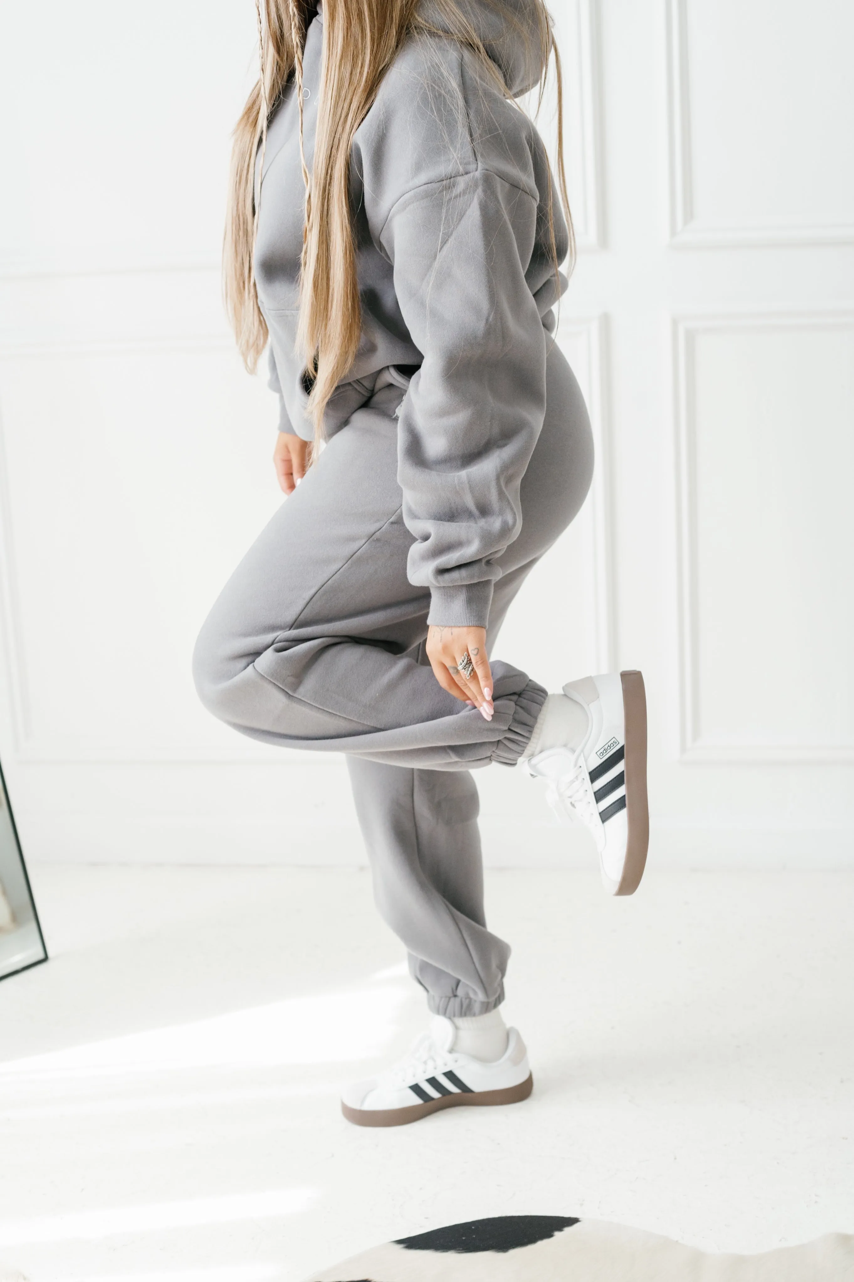 CozyCloud Sweatpants- Polo Gray