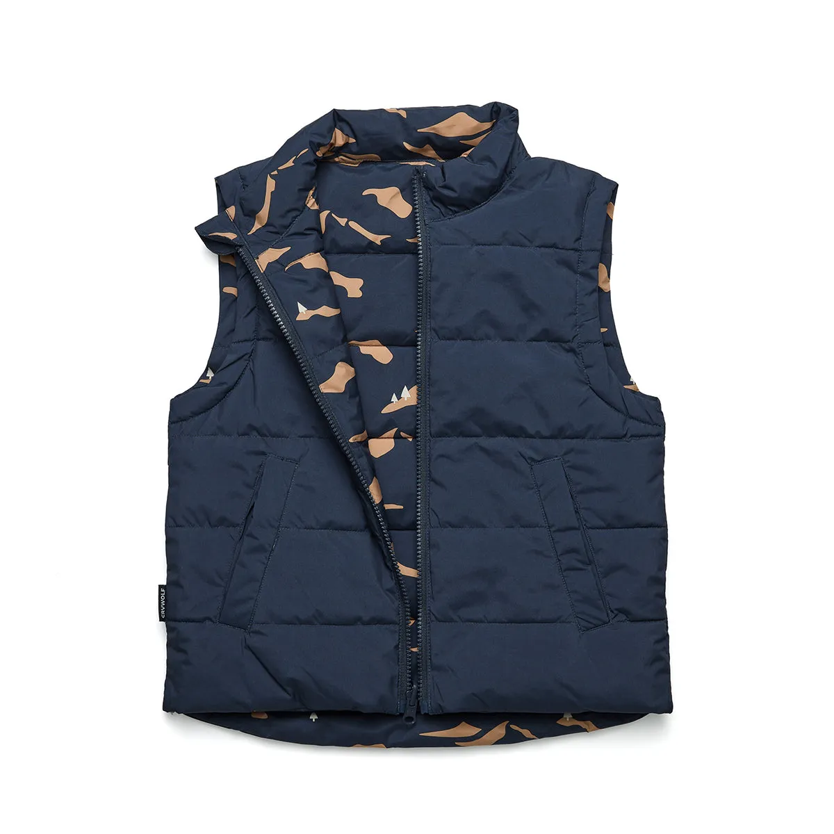 Cry Wolf Eco Reversible Vest - Great Outdoors