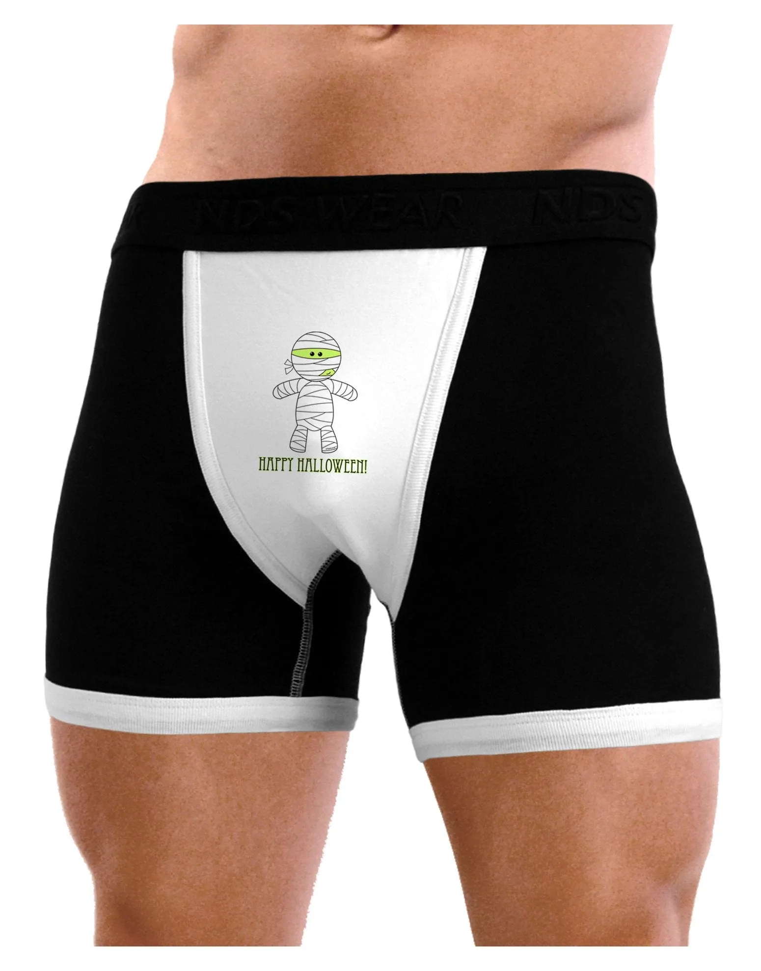 Cute Mummy Happy Halloween Mens Boxer Brief Underwear