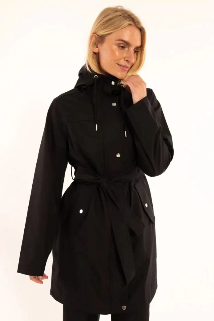 Danefae danerainlover raincoat black