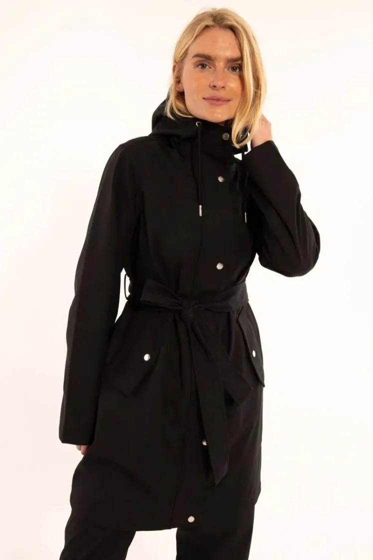 Danefae danerainlover raincoat black