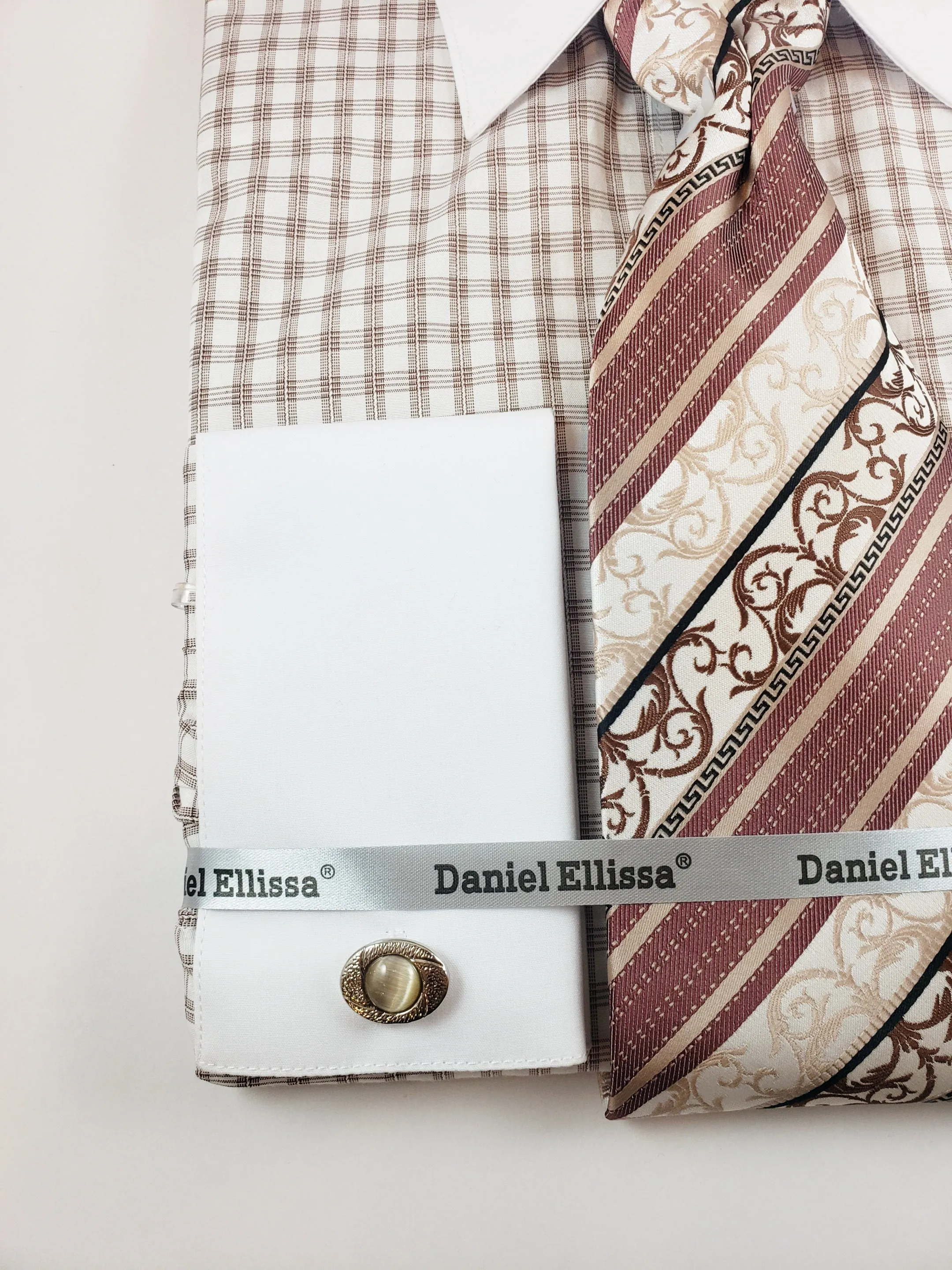 Daniel Elissa Dress shirt with matching tie set