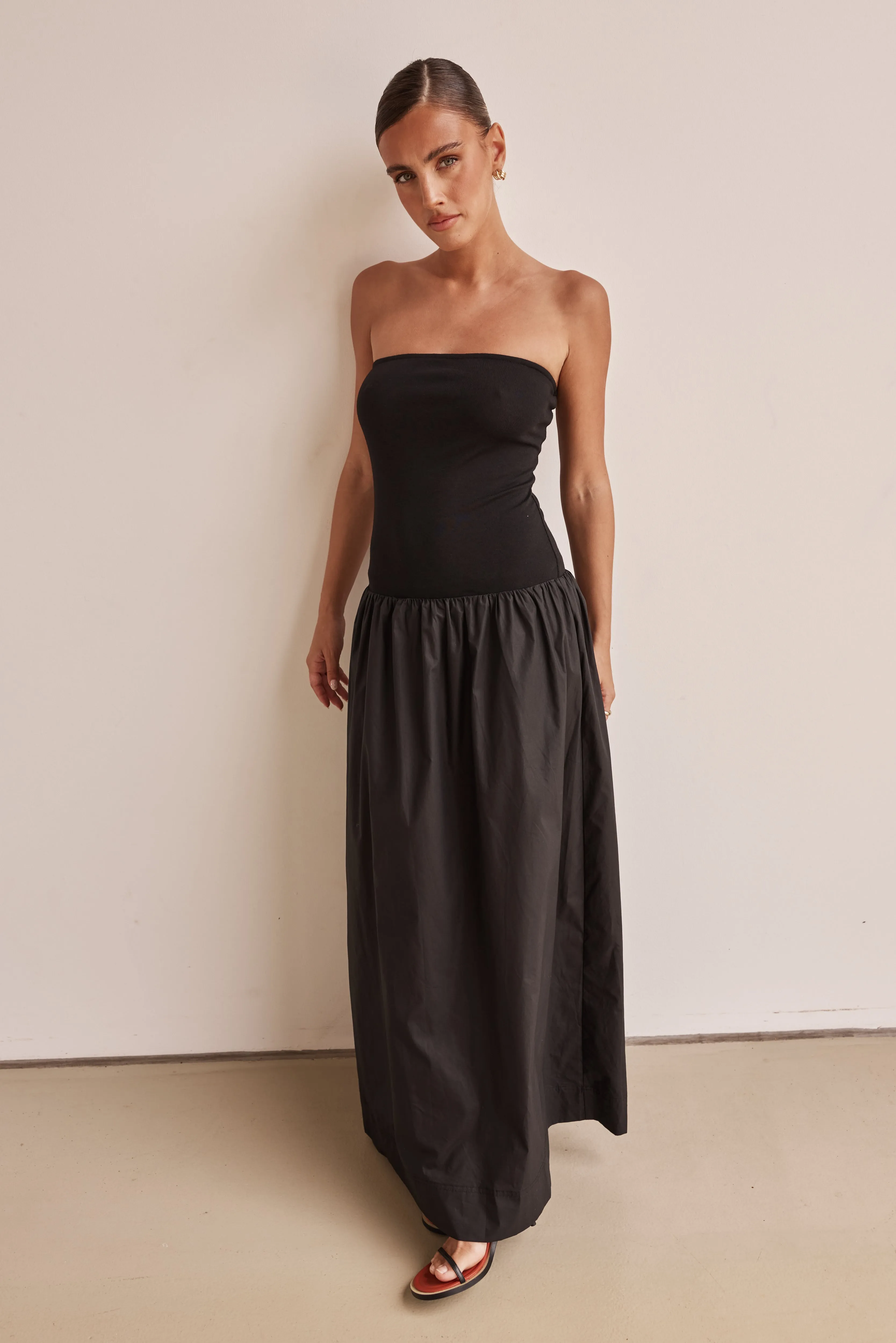 Davina Maxi Dress (Black)