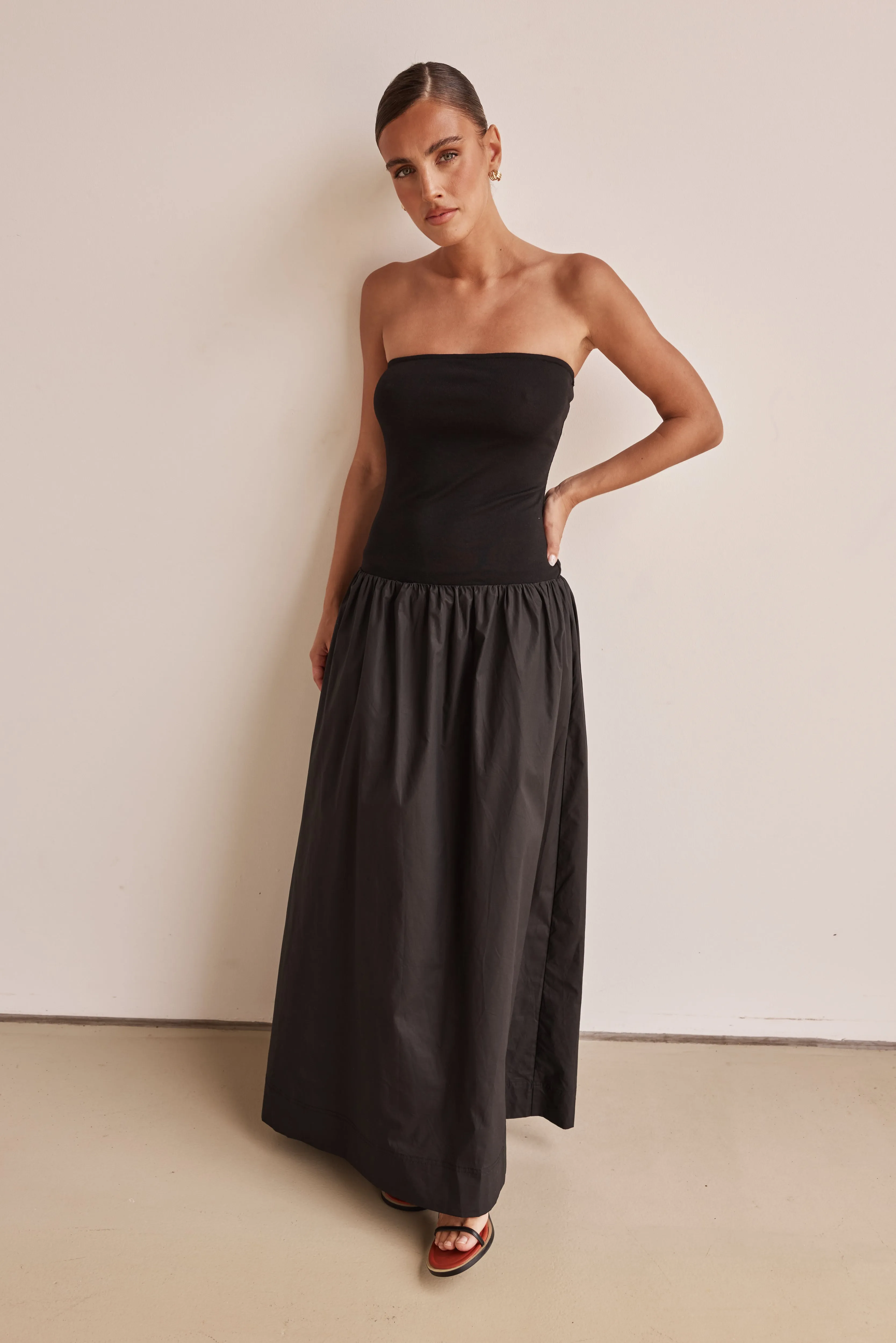 Davina Maxi Dress (Black)