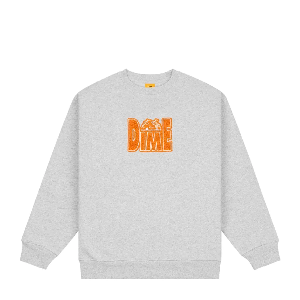 Dime MTL Club Crewneck Heather Gray