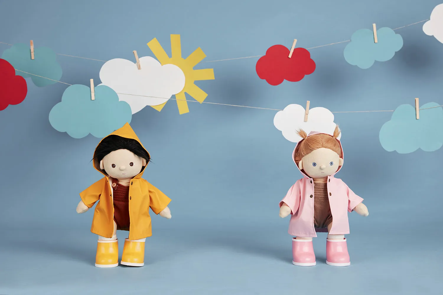 Dinkum Doll Rainy Play Set | Pink