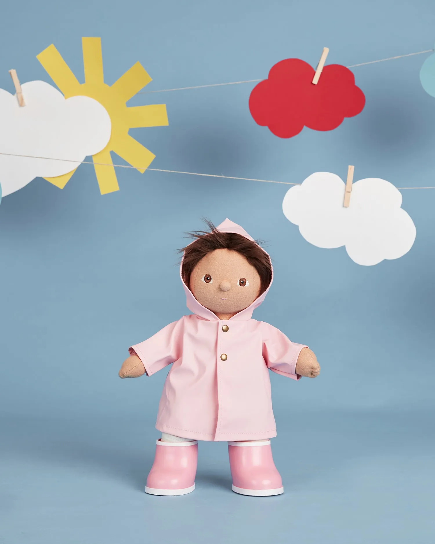 Dinkum Doll Rainy Play Set | Pink