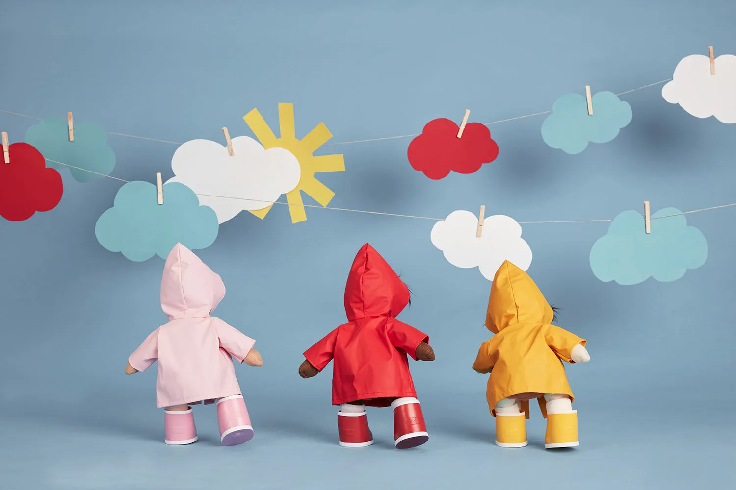 Dinkum Doll Rainy Play Set | Pink