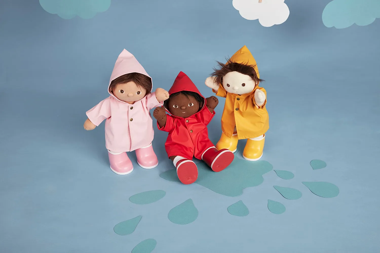 Dinkum Doll Rainy Play Set | Pink