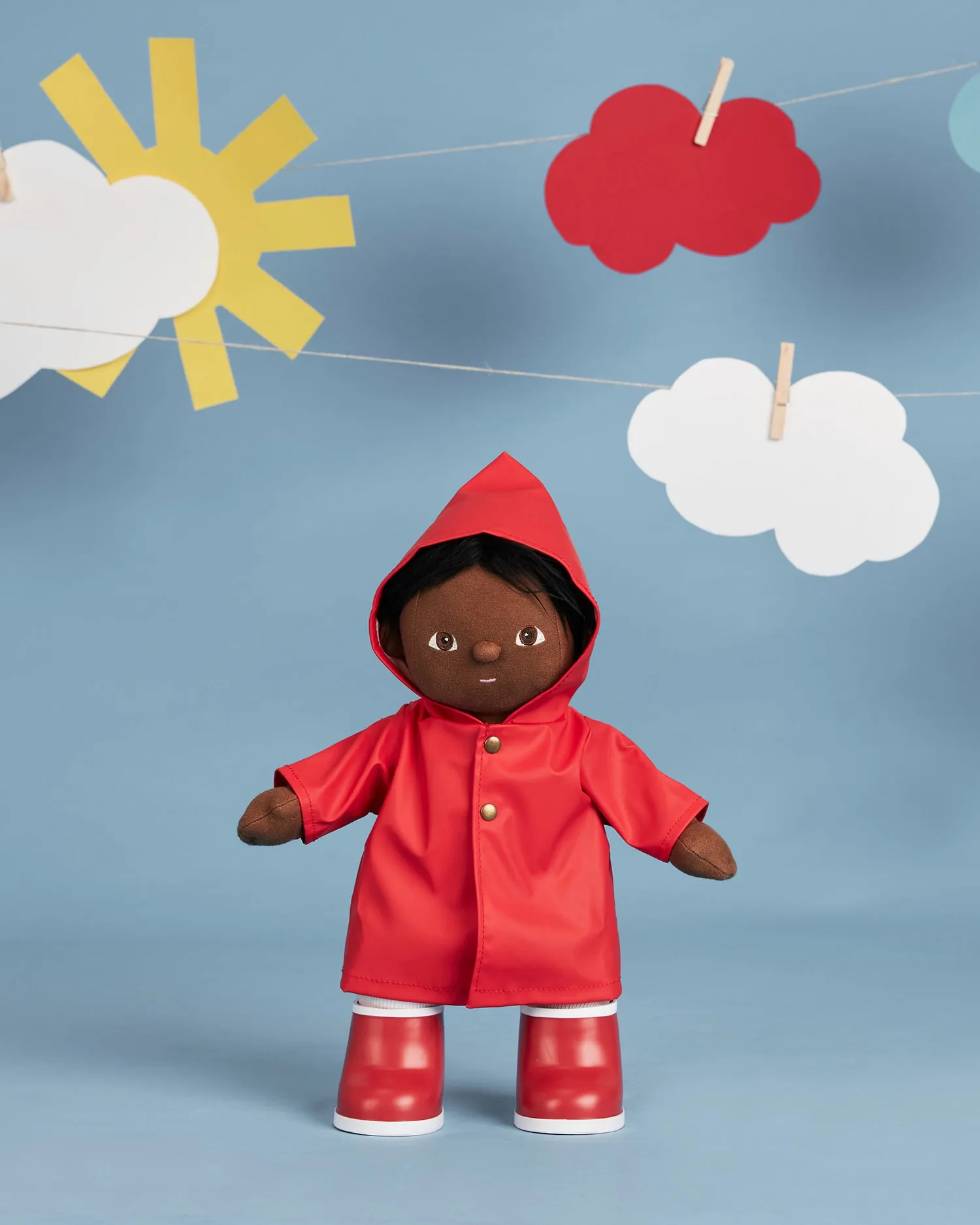 Dinkum Doll Rainy Play Set | Red