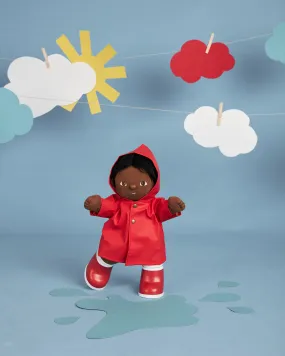 Dinkum Doll Rainy Play Set | Red